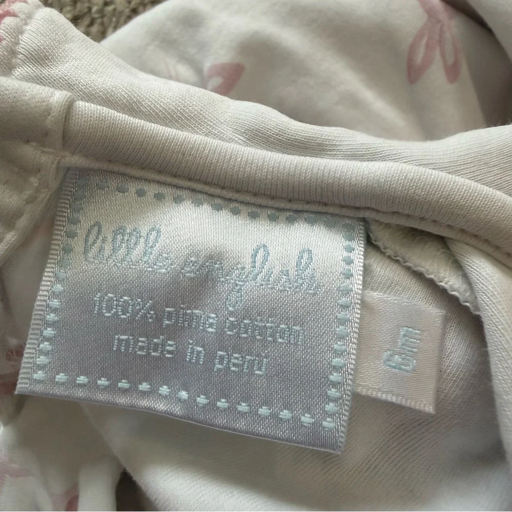 Little English Bunny Print Pima Cotton Romper 6M Easter Spring Classic‎ Preppy